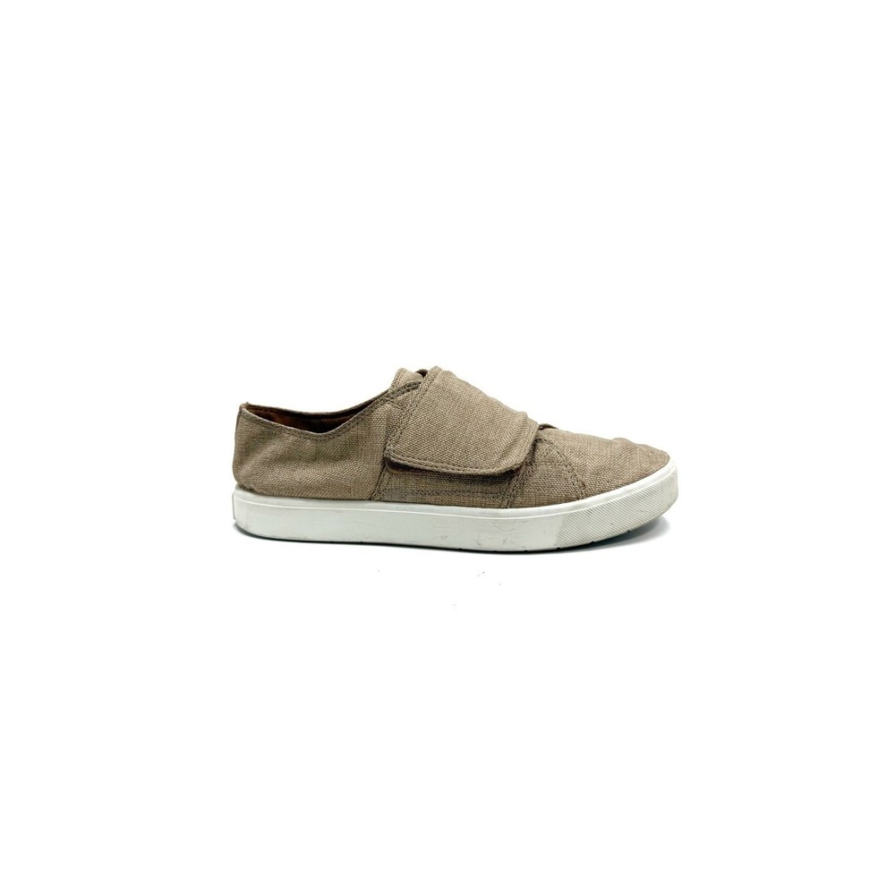 Vince | Blair Velcro Woven Burlap Sneaker Size 9